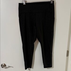 Glyder Black Patterned Leggings